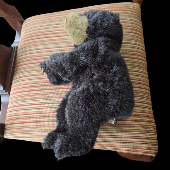 Folkmanis Black Bear Cub Puppet Preowned EUC - Picture 4 of 9